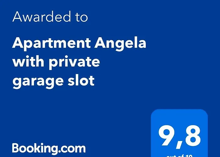 Appartement Angela With Private Garage Slot